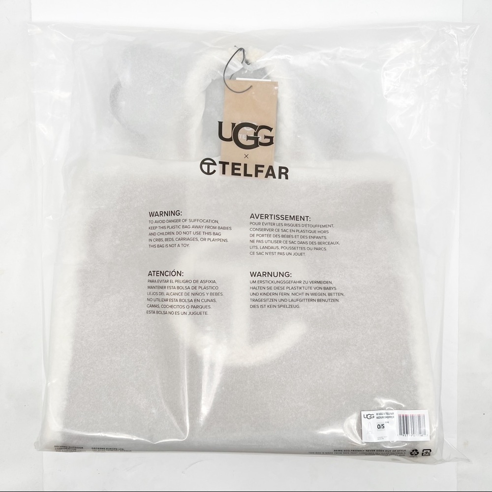 UGG x TELFAR Medium Shopper - Chestnut - Picture 15 of 16